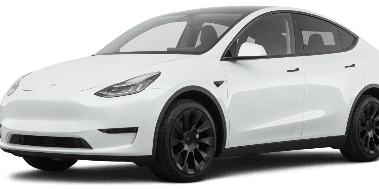 TESLA MODEL Y 2021 5YJYGDEEXMF097161 image